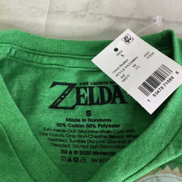 The Legend of Zelda Nintendo Link T-Shirt Mens Sm - Picture 4 of 6